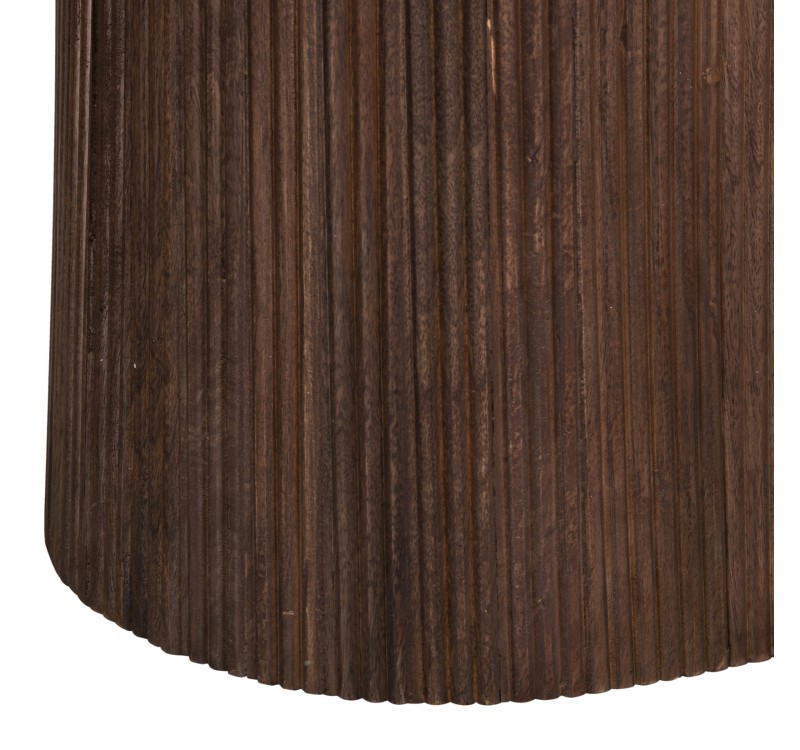 ΤΡΑΠΕΖΙ ΤΡΑΠΕΖΑΡΙΑΣ ΟΒΑΛ PURGER HM9715 ΜΑΣΙΦ MANGO-ΛΕΥΚΟ ΜΑΡΜΑΡΟ 180x89x76Υεκ.