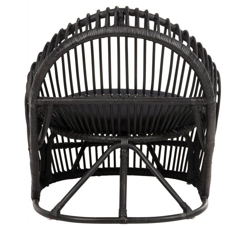 ΠΟΛΥΘΡΟΝΑ ENTROPY HM9840.03 ΦΥΣΙΚΟ RATTAN ΜΕ ΜΑΞΙΛΑΡΙ-ΜΑΥΡΟ 80x97x85Υεκ.