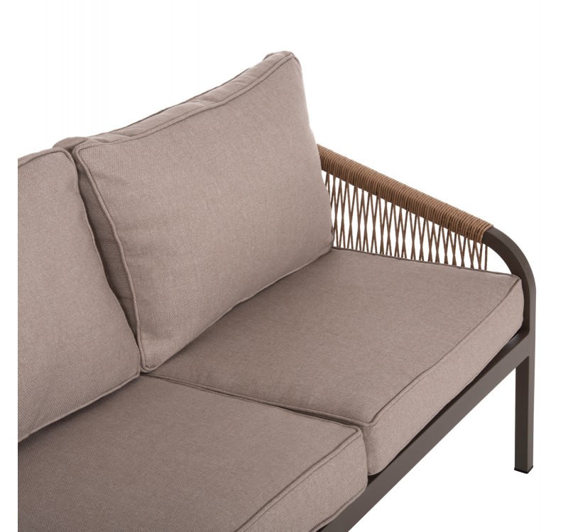 ΣΑΛΟΝΙ ΕΞΩΤ.ΧΩΡΟΥ 4ΤΜΧ MAERLY HM6056.04 ΑΛΟΥΜΙΝΙΟ ΣΑΜΠΑΝΙ-ΣΥΝΘ.ΣΧΟΙΝΙ-ΜΠΕΖ ΜΑΞΙΛΑΡΙΑ