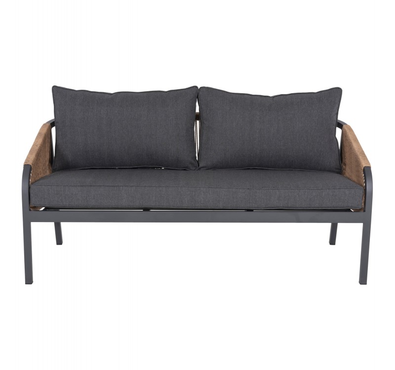 ΚΑΝΑΠΕΣ ΕΞ.ΧΩΡΟΥ 3ΘΕΣΙΟΣ MAERLY HM6055.03 ΑΛΟΥΜΙΝΙΟ ΑΝΘΡΑΚΙ-ΣΧΟΙΝΙ-ΑΝΘΡΑΚΙ ΜΑΞΙΛΑΡΙΑ