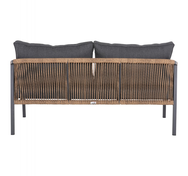 ΚΑΝΑΠΕΣ ΕΞ.ΧΩΡΟΥ 3ΘΕΣΙΟΣ MAERLY HM6055.03 ΑΛΟΥΜΙΝΙΟ ΑΝΘΡΑΚΙ-ΣΧΟΙΝΙ-ΑΝΘΡΑΚΙ ΜΑΞΙΛΑΡΙΑ