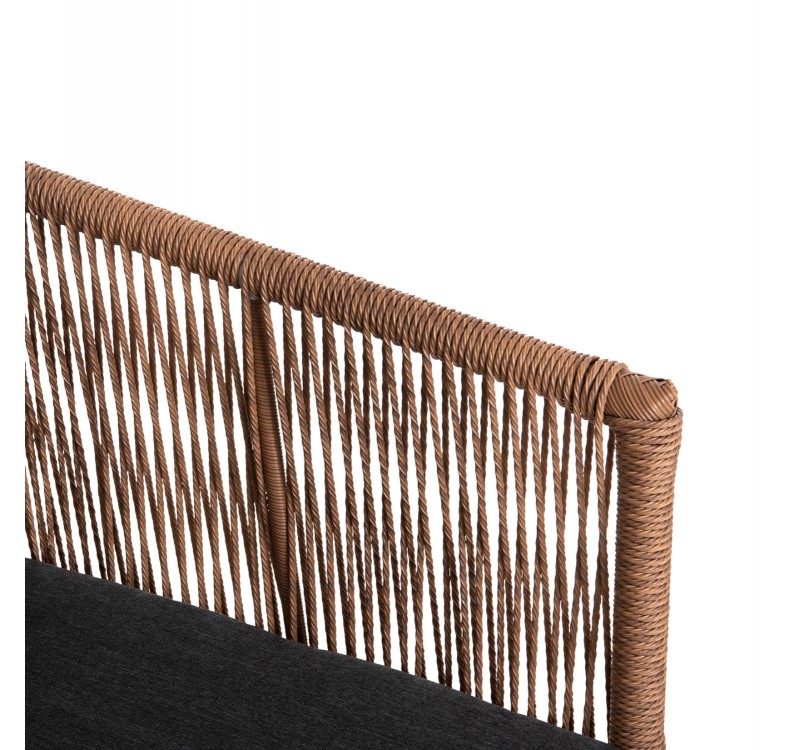 ΣΑΛΟΝΙ ΕΞ.ΧΩΡΟΥ 4ΤΜΧ FREJA HM6057.01 ΑΛΟΥΜ. ΛΕΥΚΟ-PE RATTAN ΜΠΕΖ-ΑΝΘΡΑΚΙ ΜΑΞΙΛΑΡΙΑ