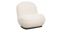 ΠΟΛΥΘΡΟΝΑ BEANY HM9591.06 ΕΚΡΟΥ ΜΠΟΥΚΛΕ ΥΦΑΣΜΑ 85x82x77Υ εκ.