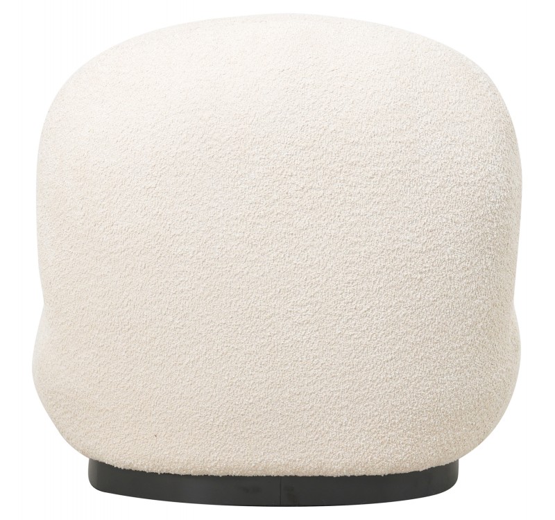 ΠΟΛΥΘΡΟΝΑ BEANY HM9591.06 ΕΚΡΟΥ ΜΠΟΥΚΛΕ ΥΦΑΣΜΑ 85x82x77Υ εκ.