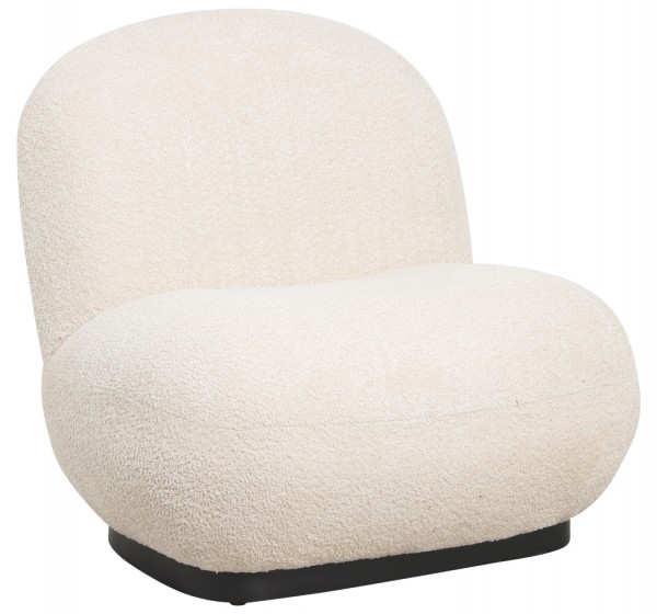 ΠΟΛΥΘΡΟΝΑ BEANY HM9591.06 ΕΚΡΟΥ ΜΠΟΥΚΛΕ ΥΦΑΣΜΑ 85x82x77Υ εκ.