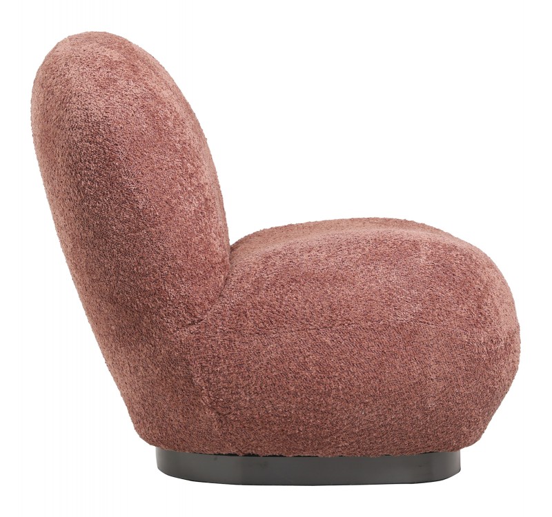 ΠΟΛΥΘΡΟΝΑ BEANY HM9591.02 ΡΟΖ ΜΠΟΥΚΛΕ ΥΦΑΣΜΑ 85x82x77Υ εκ.