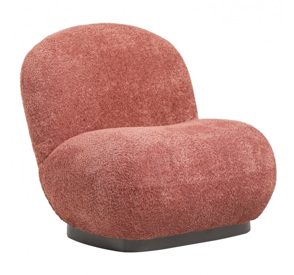 ΠΟΛΥΘΡΟΝΑ BEANY HM9591.02 ΡΟΖ ΜΠΟΥΚΛΕ ΥΦΑΣΜΑ 85x82x77Υ εκ.
