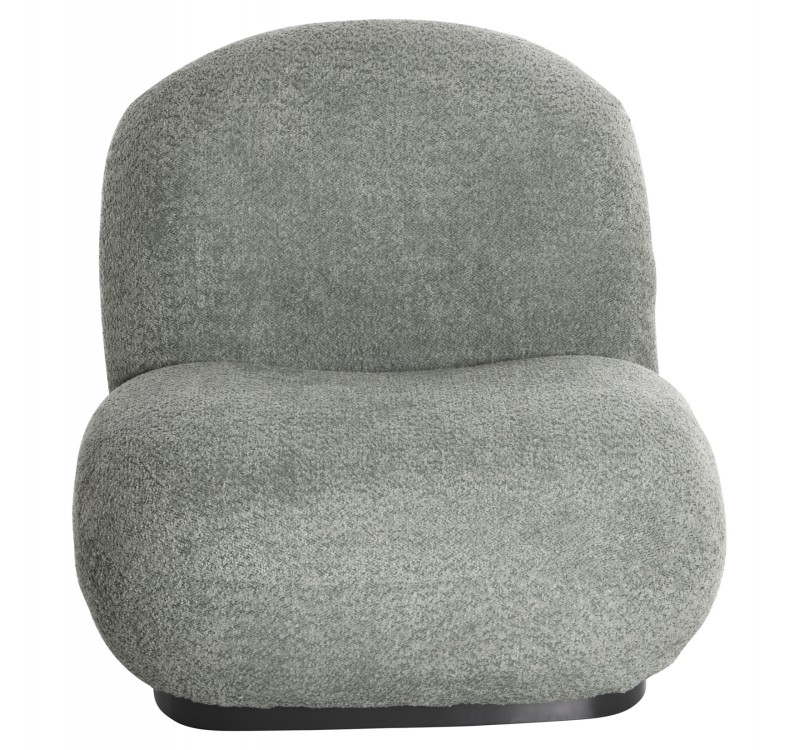 ΠΟΛΥΘΡΟΝΑ BEANY HM9591.05 ΦΥΣΤΙΚΙ ΜΠΟΥΚΛΕ ΥΦΑΣΜΑ 85x82x77Υ εκ.