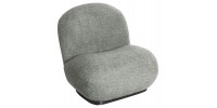 ΠΟΛΥΘΡΟΝΑ BEANY HM9591.05 ΦΥΣΤΙΚΙ ΜΠΟΥΚΛΕ ΥΦΑΣΜΑ 85x82x77Υ εκ.