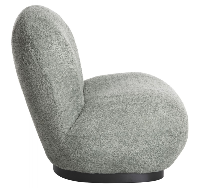 ΠΟΛΥΘΡΟΝΑ BEANY HM9591.05 ΦΥΣΤΙΚΙ ΜΠΟΥΚΛΕ ΥΦΑΣΜΑ 85x82x77Υ εκ.