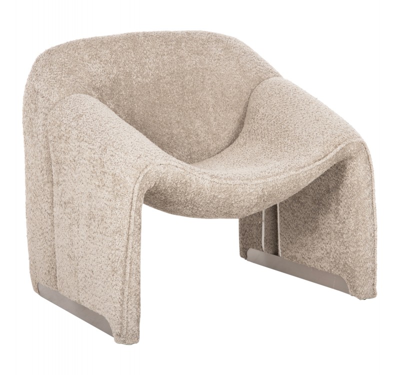 ΠΟΛΥΘΡΟΝΑ SPINER HM9599.08 ΜΠΕΖ ΜΠΟΥΚΛΕ ΥΦΑΣΜΑ 81x64x74Υεκ.