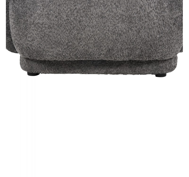 ΠΟΛΥΘΡΟΝΑ KARPEN HM9600.01 ΓΚΡΙ ΜΠΟΥΚΛΕ ΥΦΑΣΜΑ  93x87x78Υ εκ.