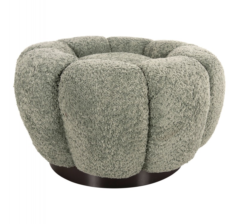 ΣΚΑΜΠΟ ΣΤΡΟΓΓΥΛΟ KRIPP HM9602.05 ΦΥΣΤΙΚΙ ΜΠΟΥΚΛΕ-ΜΑΥΡΗ ΜΕΤΑΛΛΙΚΗ ΒΑΣΗ Φ60x31Υεκ.