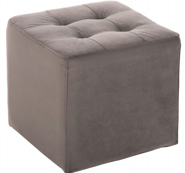 ΣΚΑΜΠΩ PUNK HM264.11 ΓΚΡΙ ΒΕΛΟΥΔΟ 39Χ39Χ36Υεκ.