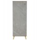 ΠΑΠΟΥΤΣΟΘΗΚΗ-ΝΤΟΥΛΑΠΙ ALVARO HM8954.11 ΜΕΛΑΜΙΝΗ SONAMA-STONE TEXTURE 50Χ38Χ135Yεκ.