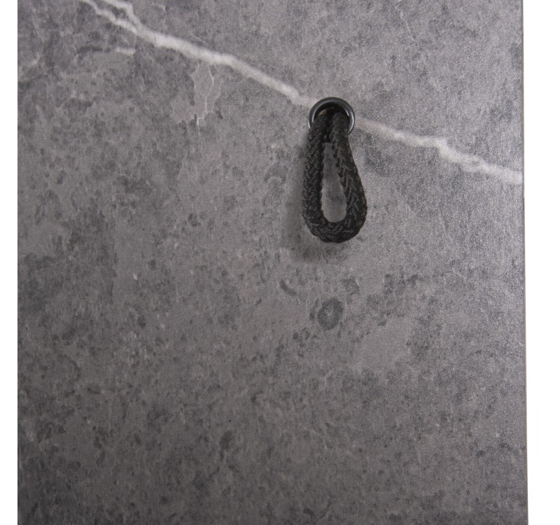 ΠΑΠΟΥΤΣΟΘΗΚΗ-ΝΤΟΥΛΑΠΙ ALVARO HM8954.12 ΜΕΛΑΜΙΝΗ SONAMA-STONE TEXTURE 50Χ38Χ135Yεκ.