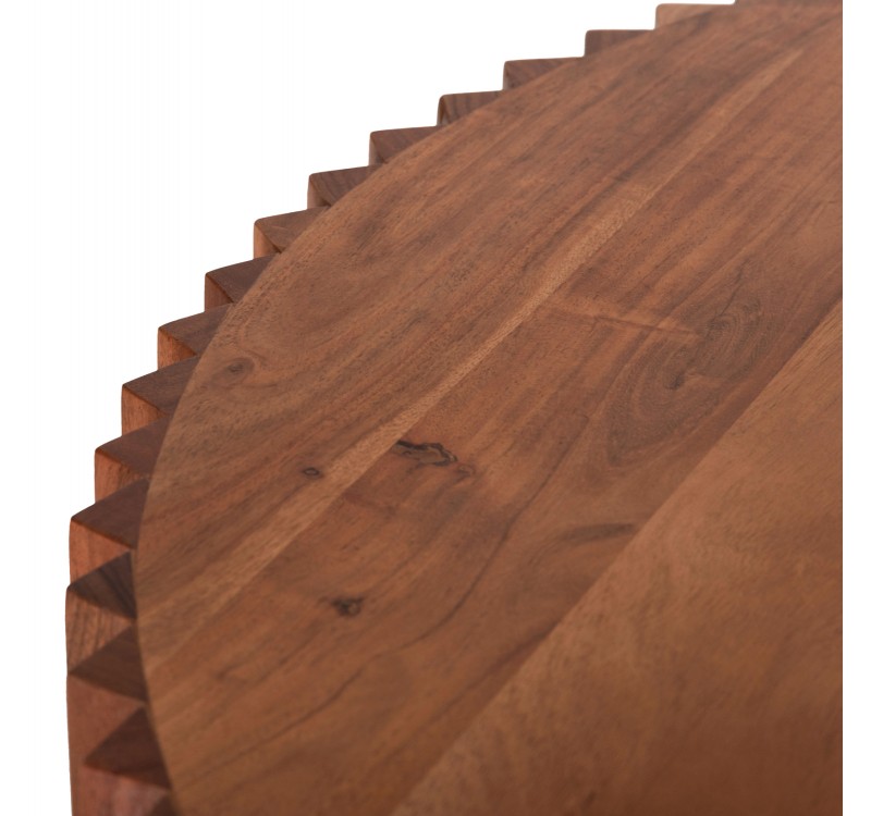 ΣΕΤ 2ΤΜΧ ΤΡΑΠΕΖΙΑ ΣΑΛΟΝΙΟΥ ΣΤΡΟΓΓΥΛΑ SEDGE HM11944 ΜΑΣΙΦ ΑΚΑΚΙΑ Φ90 & Φ40εκ.