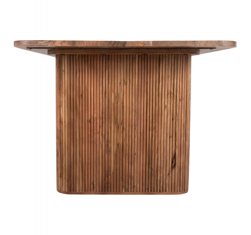 ΤΡΑΠΕΖΙ ΤΡΑΠΕΖΑΡΙΑΣ GROOT HM9683 ΜΑΣΙΦ ΞΥΛΟ ΑΚΑΚΙΑΣ ΣΕ ΦΥΣΙΚΟ 200,5x100x72Yεκ.