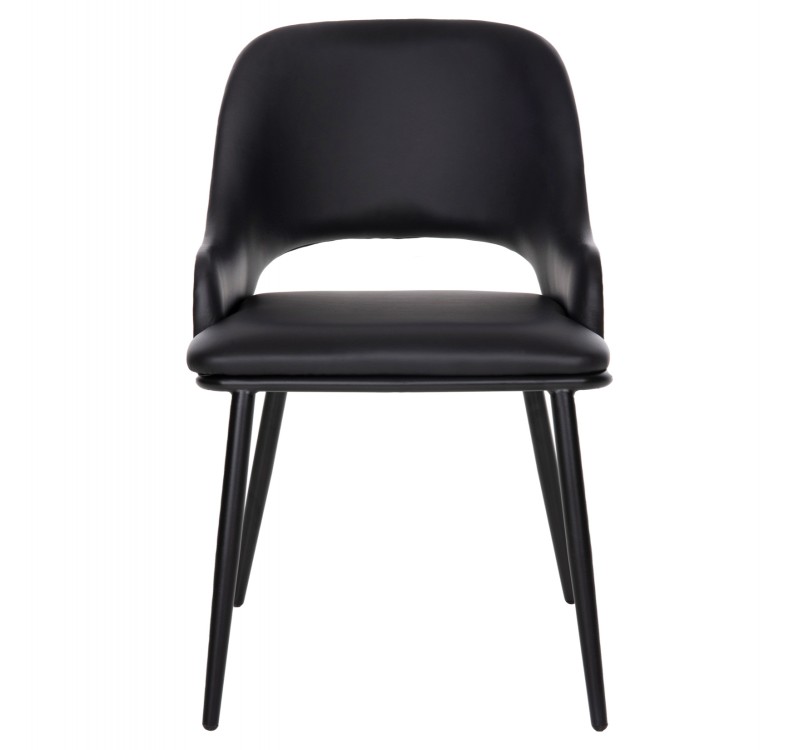 ΚΑΡΕΚΛΑ DELF HM9617.01 PU ΜΑΥΡΟ-ΜΑΥΡΑ ΜΕΤΑΛ. ΠΟΔΙΑ-ΞΥΛΙΝΗ ΠΛΑΤΗ ΦΥΣΙΚΟ 48x55x76Υεκ.