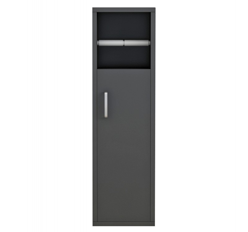 ΝΤΟΥΛΑΠΙ ΜΠΑΝΙΟΥ DAMIEN HM9025.11 ΜΕΛΑΜΙΝΗ ΑΝΘΡΑΚΙ 20x13x70Yεκ.