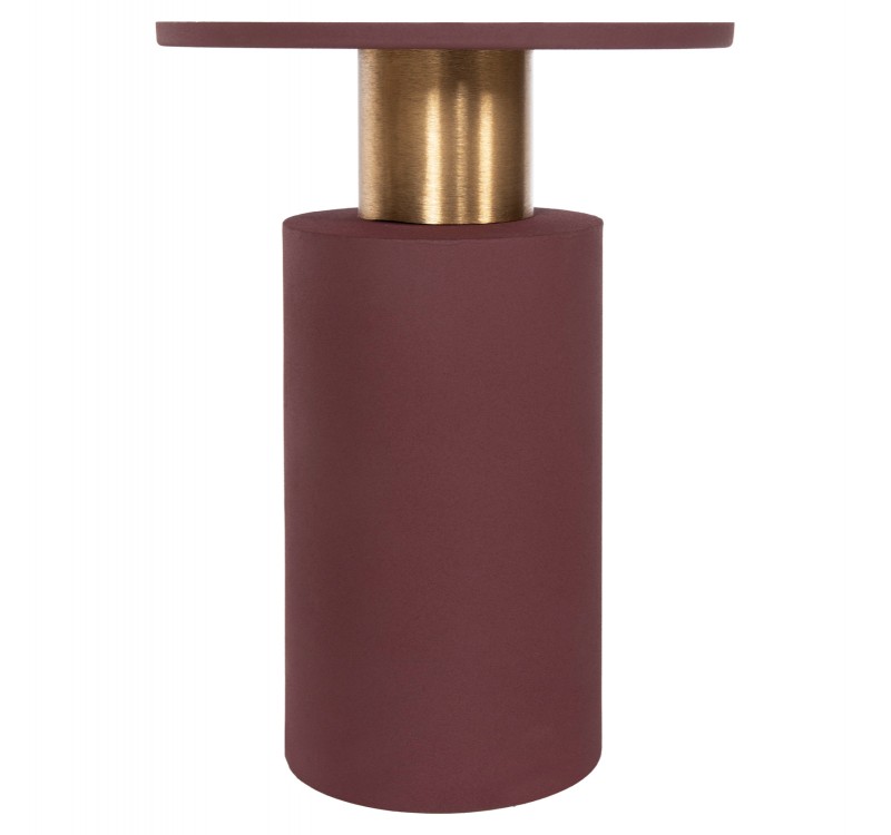 ΒΟΗΘΗΤΙΚΟ ΤΡΑΠΕΖΑΚΙ PUNJAB HM4239.06 ΜΕΤΑΛΛΟ ΣΕ ΚΕΡΑΜΙΔΙ-ΧΡΥΣΟΧΑΛΚΙΝΟ Φ36x47Υεκ.