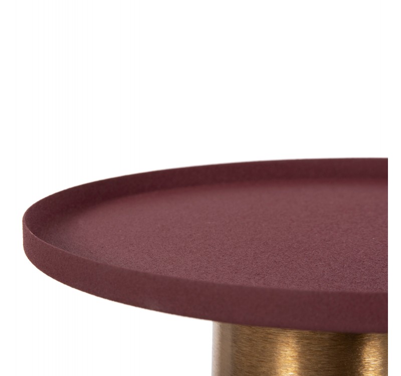 ΒΟΗΘΗΤΙΚΟ ΤΡΑΠΕΖΑΚΙ PUNJAB HM4240.06 ΜΕΤΑΛΛΟ ΣΕ ΚΕΡΑΜΙΔΙ-ΧΡΥΣΟΧΑΛΚΙΝΟ Φ30,5x42Υεκ.