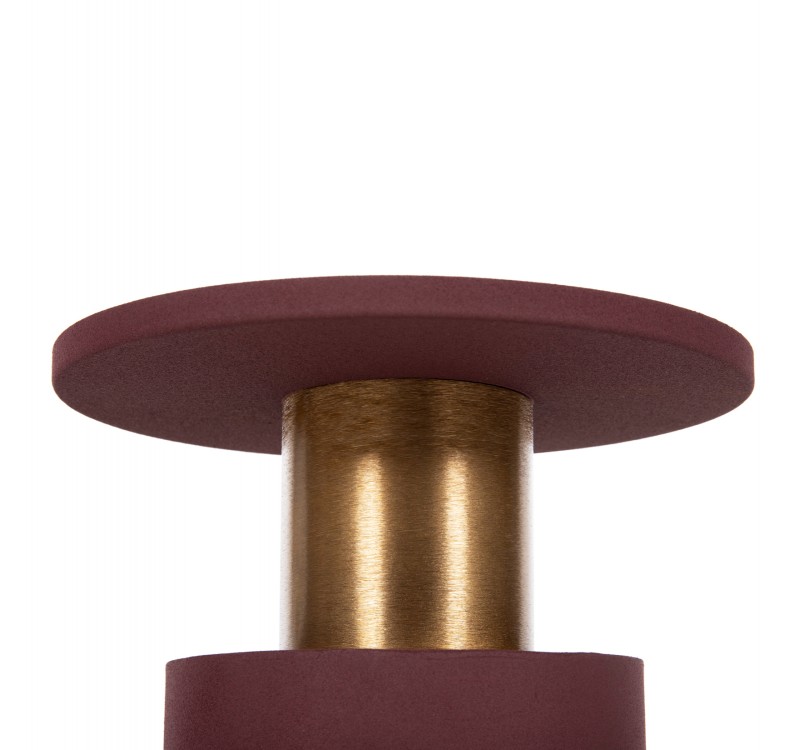 ΒΟΗΘΗΤΙΚΟ ΤΡΑΠΕΖΑΚΙ PUNJAB HM4240.06 ΜΕΤΑΛΛΟ ΣΕ ΚΕΡΑΜΙΔΙ-ΧΡΥΣΟΧΑΛΚΙΝΟ Φ30,5x42Υεκ.