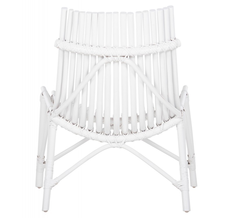 ΚΑΡΕΚΛΑ ΕΞΩΤ.ΧΩΡΟΥ CELLION HM9812.03 ΡΑΒΔΟΙ RATTAN ΣΕ ΛΕΥΚΟ ΧΡΩΜΑ 76x72x83Υεκ.