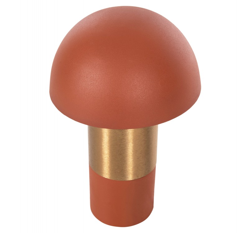 ΕΠΙΤΡΑΠΕΖΙΟ ΦΩΤΙΣΤΙΚΟ PUNE HM4245.08 ΜΕΤΑΛΛΟ ΣΕ ΠΟΡΤΟΚΑΛΙ-ΧΡΥΣΟ Φ20,5x32,5Υεκ.