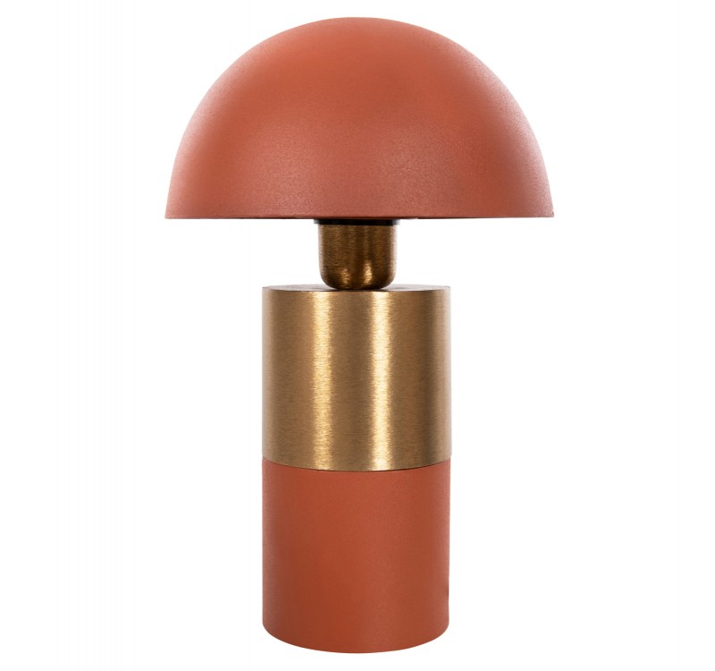 ΕΠΙΤΡΑΠΕΖΙΟ ΦΩΤΙΣΤΙΚΟ PUNE HM4245.08 ΜΕΤΑΛΛΟ ΣΕ ΠΟΡΤΟΚΑΛΙ-ΧΡΥΣΟ Φ20,5x32,5Υεκ.