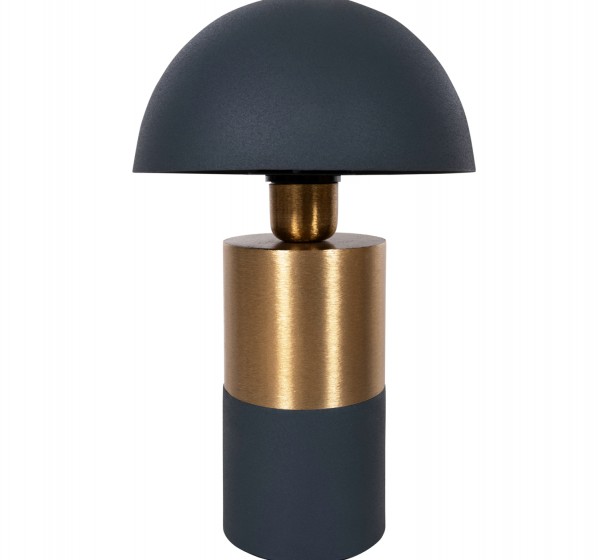 ΕΠΙΤΡΑΠΕΖΙΟ ΦΩΤΙΣΤΙΚΟ PUNE HM4245.05 ΜΕΤΑΛΛΟ ΣΕ ΜΠΛΕ ΑΝΘΡΑΚΙ-ΧΡΥΣΟ Φ20,5x32,5Υεκ.