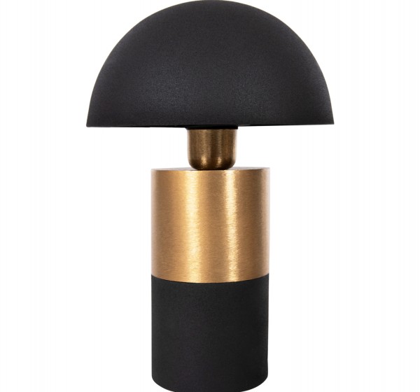 ΕΠΙΤΡΑΠΕΖΙΟ ΦΩΤΙΣΤΙΚΟ PUNE HM4245.04 ΜΕΤΑΛΛΟ ΣΕ ΜΑΥΡΟ-ΧΡΥΣΟ Φ20,5x32,5Υεκ.