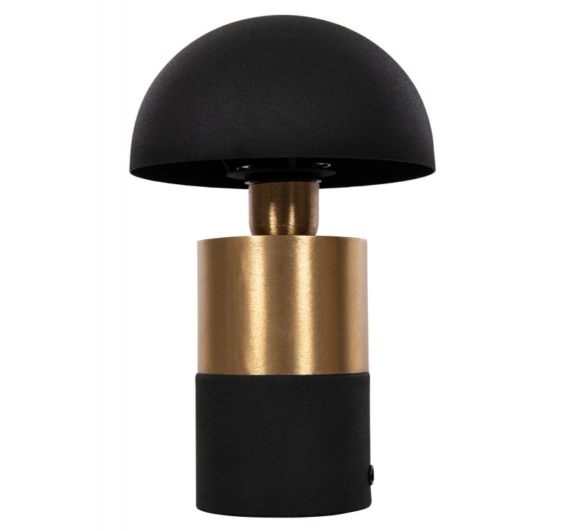 ΕΠΙΤΡΑΠΕΖΙΟ ΦΩΤΙΣΤΙΚΟ PUNE HM4255.04 ΜΕΤΑΛΛΟ ΣΕ ΜΑΥΡΟ-ΧΡΥΣΟ Φ18x28Υ εκ.