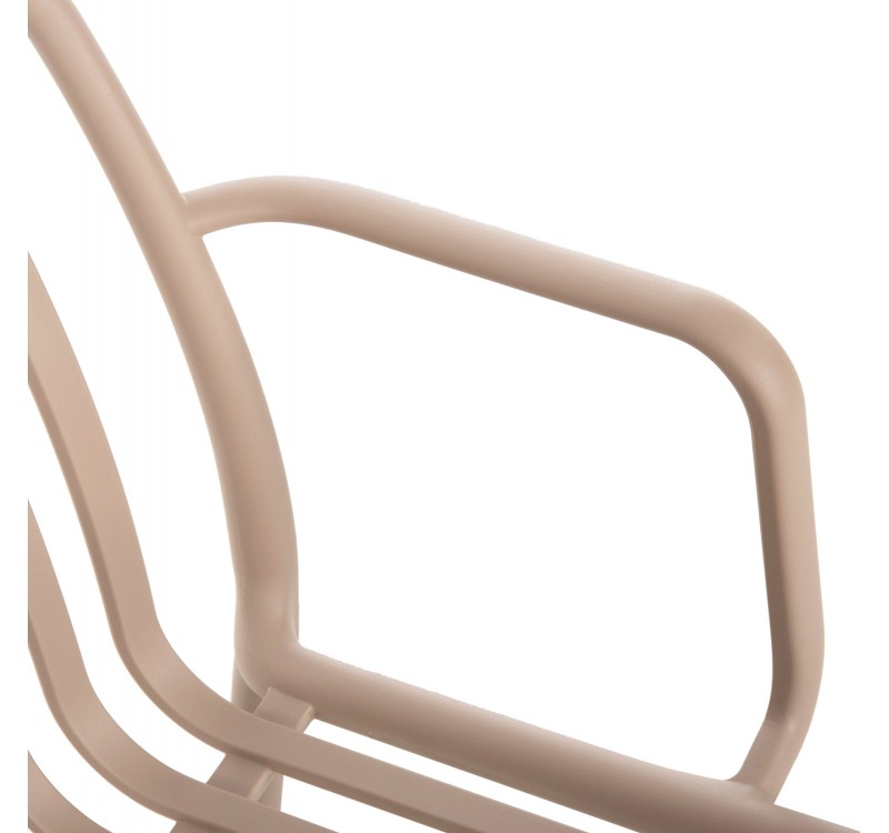 ΠΟΛΥΘΡΟΝΑ ΕΞΩΤ.ΧΩΡΟΥ CONVEE HM6105.04 ΚΑΠΟΥΤΣΙΝΟ ΠΟΛΥΠΡΟΠΥΛΕΝΙΟ 55x56x79Yεκ.