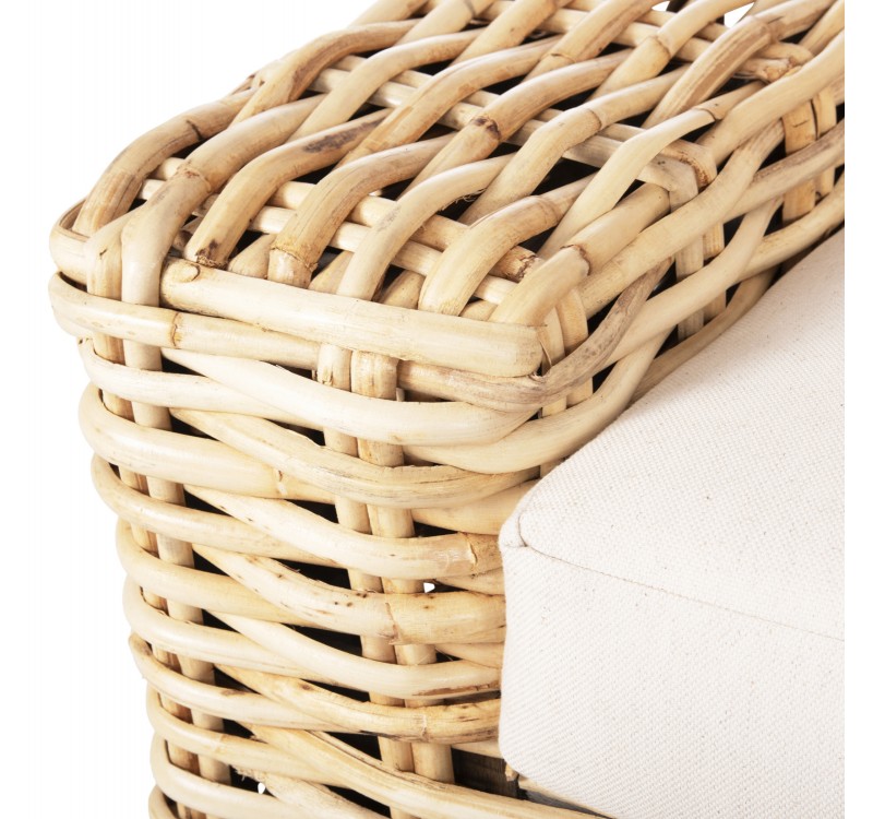 ΚΑΝΑΠΕΣ ΤΡΙΘΕΣΙΟΣ ΕΞ.ΧΩΡΟΥ TROPEL HM9808 ΞΥΛΟ MANGO-RATTAN ΦΥΣΙΚΟ-ΛΕΥΚΑ ΜΑΞΙΛΑΡΙΑ 216x88x85Υεκ