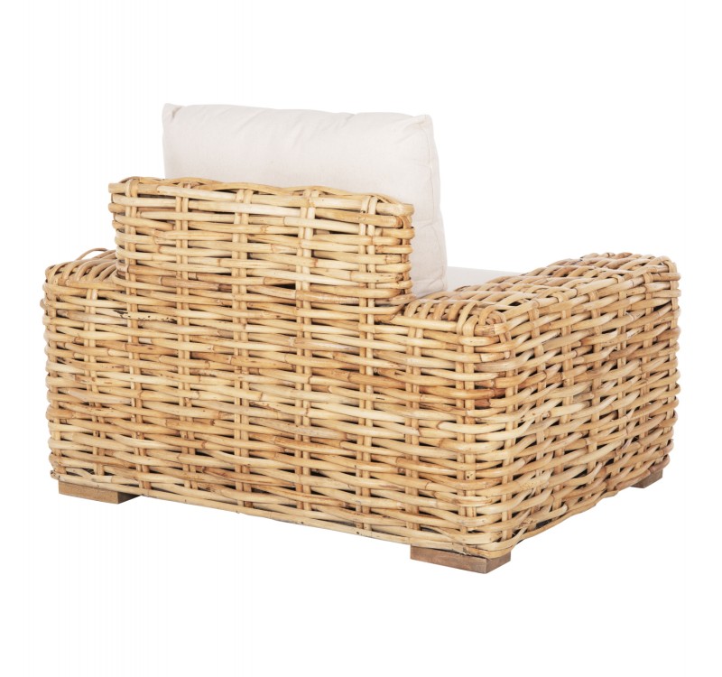 ΠΟΛΥΘΡΟΝΑ TROPEL HM9810 ΞΥΛΟ MANGO-RATTAN ΦΥΣΙΚΟ-ΛΕΥΚΑ ΜΑΞΙΛΑΡΙΑ 110x88x70-85Υεκ.