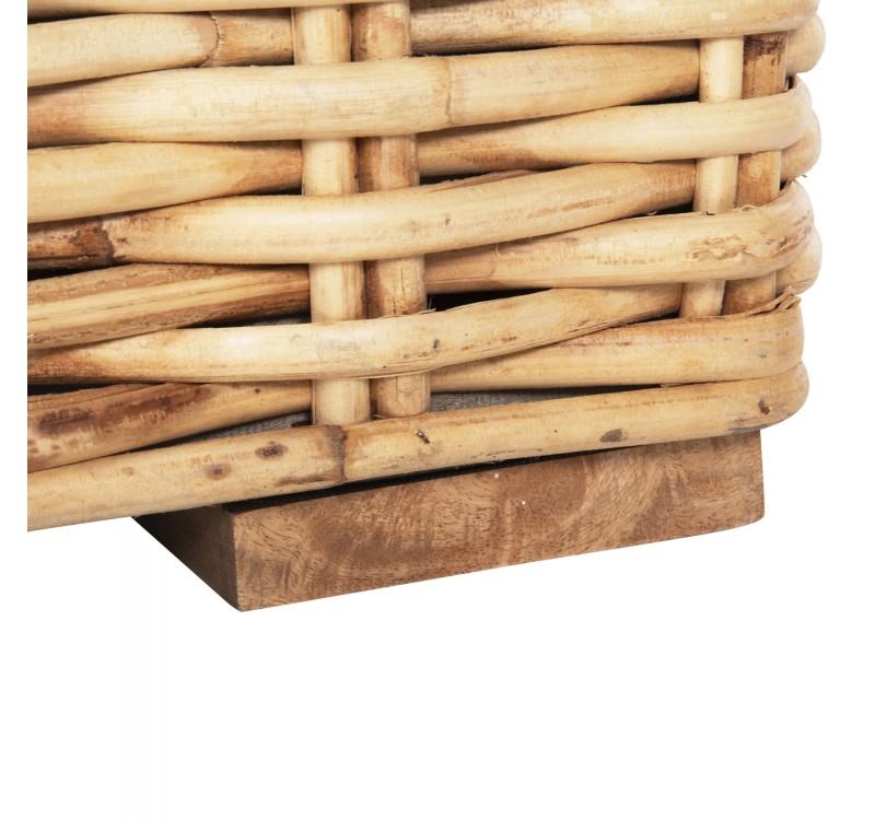 ΣΕΤ ΣΑΛΟΝΙ 4ΤΜΧ TROPEL HM11940 ΦΥΣΙΚΟ RATTAN-2ΘΕΣΙΟΣ ΚΑΝΑΠΕΣ-2 ΠΟΛΥΘΡΟΝΕΣ-ΤΡΑΠΕΖΙ