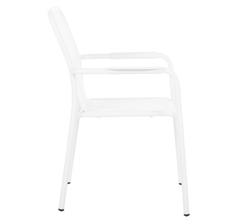 ΠΟΛΥΘΡΟΝΑ ΑΛΟΥΜΙΝΙΟΥ RACHEL HM6088.02 ΛΕΥΚΗ 63x58x85Υεκ.