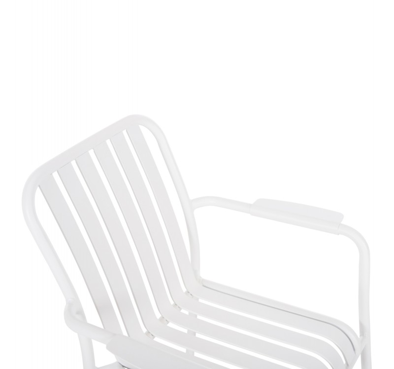 ΠΟΛΥΘΡΟΝΑ ΑΛΟΥΜΙΝΙΟΥ RACHEL HM6088.02 ΛΕΥΚΗ 63x58x85Υεκ.