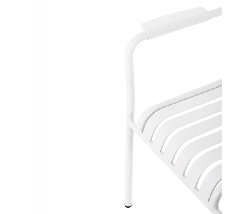 ΠΟΛΥΘΡΟΝΑ ΑΛΟΥΜΙΝΙΟΥ RACHEL HM6088.02 ΛΕΥΚΗ 63x58x85Υεκ.