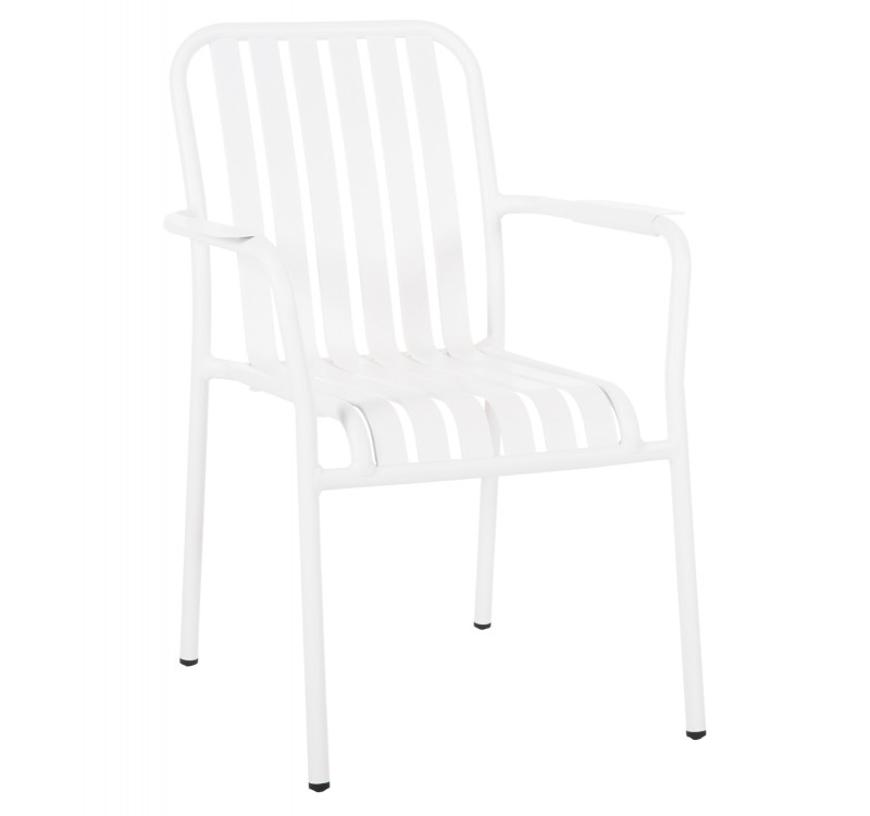 ΠΟΛΥΘΡΟΝΑ ΑΛΟΥΜΙΝΙΟΥ RACHEL HM6088.02 ΛΕΥΚΗ 63x58x85Υεκ.