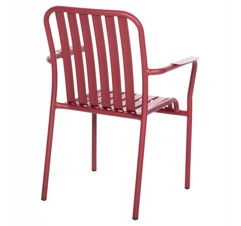 ΠΟΛΥΘΡΟΝΑ ΑΛΟΥΜΙΝΙΟΥ RACHEL HM6088.05 KOKKINH 63x58x85Υεκ.