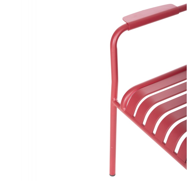 ΠΟΛΥΘΡΟΝΑ ΑΛΟΥΜΙΝΙΟΥ RACHEL HM6088.05 KOKKINH 63x58x85Υεκ.