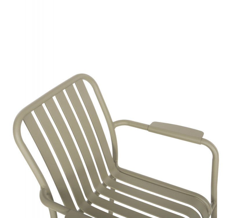 ΠΟΛΥΘΡΟΝΑ ΑΛΟΥΜΙΝΙΟΥ RACHEL HM6088.07 DARK OLIVE 63x58x85Υεκ.