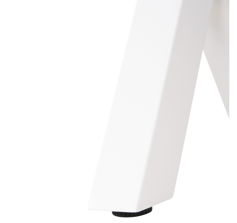 ΠΑΓΚΑΚΙ ΑΛΟΥΜΙΝΙΟΥ TAWNEE HM6040.02 ΛΕΥΚΟ-POLYWOOD ΚΑΘΙΣΜΑ ΦΥΣΙΚΟ 220x36x44,5Υεκ.