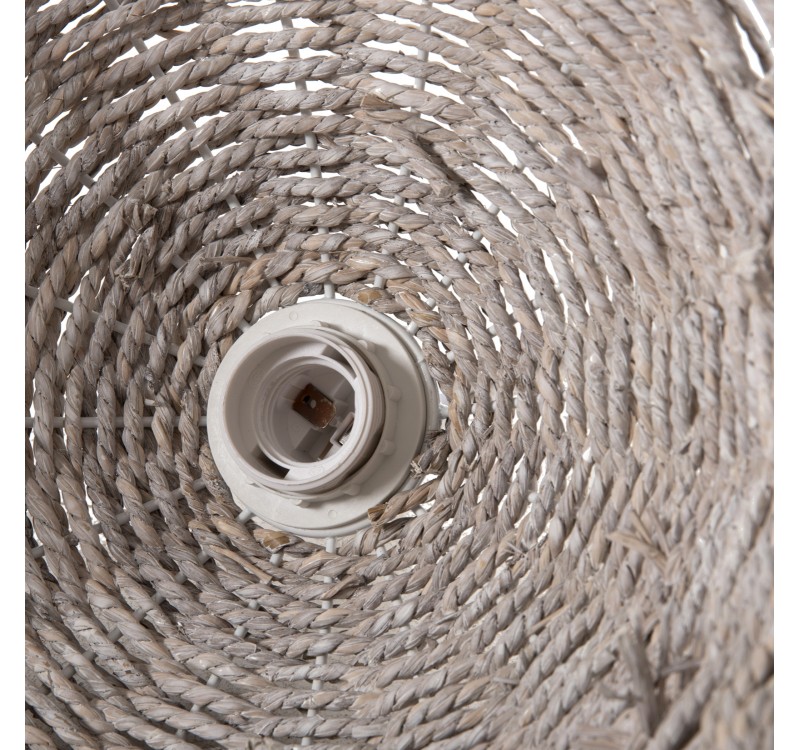 ΦΩΤΙΣΤΙΚΟ ΟΡΟΦΗΣ ΚΡΕΜΑΣΤΟ HM4349 SEAGRASS ΣΕ WHITEWASH ΧΡΩΜΑ Φ50x25-135Υεκ.