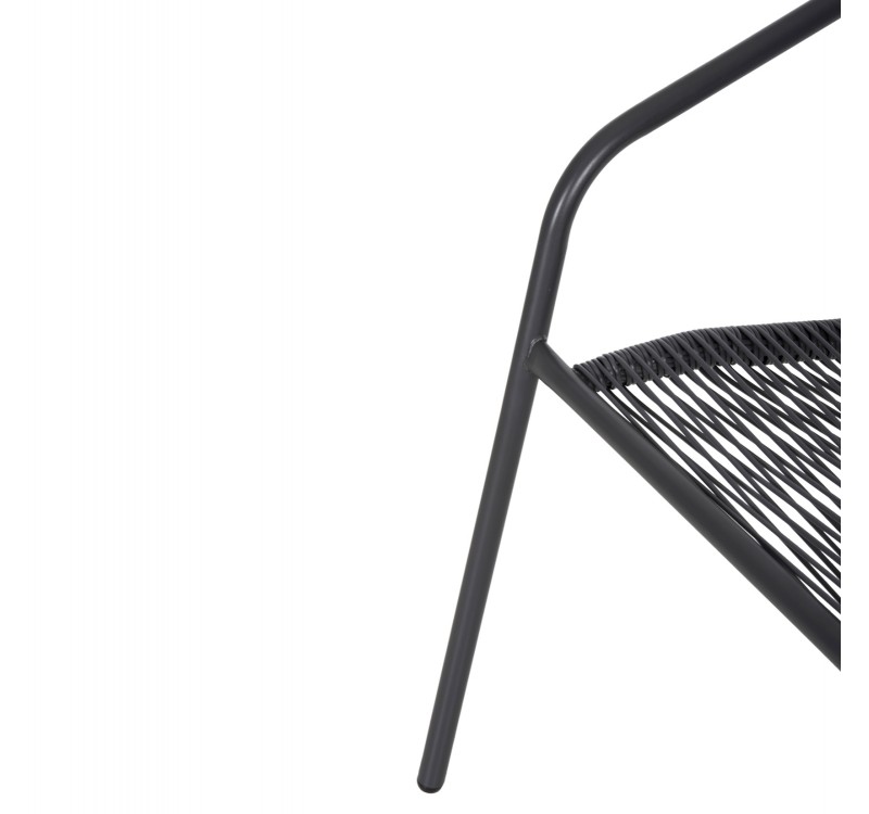 ΠΟΛΥΘΡΟΝΑ SWIFTER HM5969.01 ΜΕΤΑΛΛΟ ΓΚΡΙ-ΣΥΝΘ. RATTAN ΓΚΡΙ 54x61x75Υεκ.