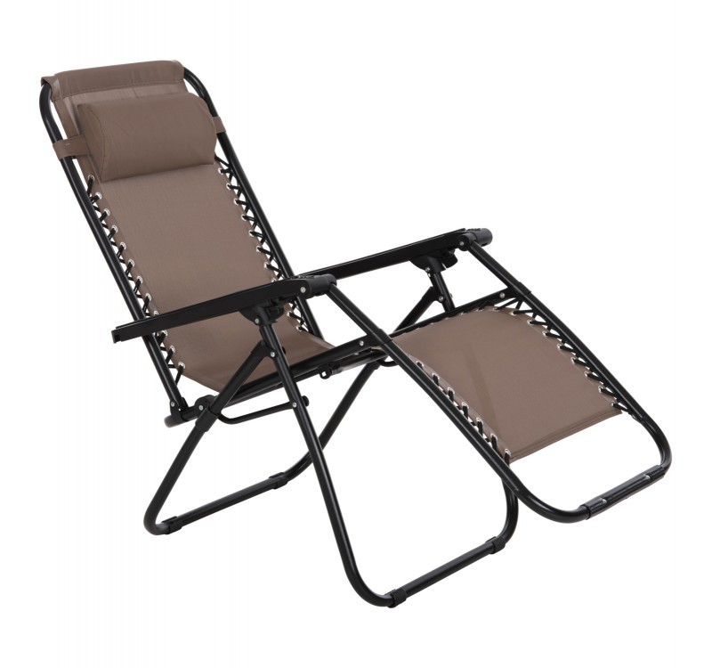 ΠΟΛΥΘΡΟΝΑ RELAX COMPANION HM5095.14 ΣΑΜΠΑΝΙ TEXTILENE-ΜΑΥΡΟ ΜΕΤΑΛΛΟ 67x145x110Υεκ.