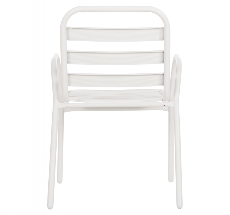 ΚΑΡΕΚΛΑ PRELUDE HM5970.02 ΜΕΤΑΛ.ΣΚΕΛΕΤΟΣ-ΠΛΑΤΗ & ΚΑΘΙΣΜΑ ΑΛΟΥΜΙΝΙΟ-ΛΕΥΚΗ 54x56x79Υεκ