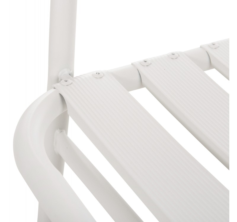 ΚΑΡΕΚΛΑ PRELUDE HM5970.02 ΜΕΤΑΛ.ΣΚΕΛΕΤΟΣ-ΠΛΑΤΗ & ΚΑΘΙΣΜΑ ΑΛΟΥΜΙΝΙΟ-ΛΕΥΚΗ 54x56x79Υεκ